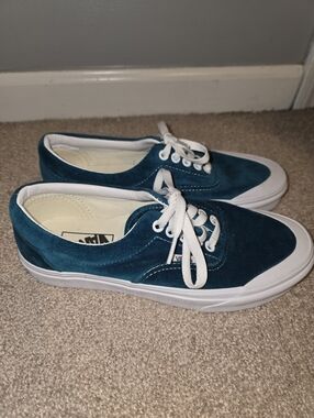 NEW Vans Era TC (Velvet) “Blue/True White” sz 8